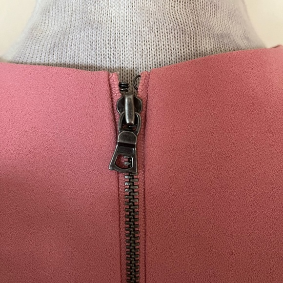 NWT Alice and Olivia Calista Rose Dress Double Layer 8 - Picture 9 of 10